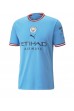 Fotbalové Dres Manchester City Erling Haaland #9 Domácí Oblečení 2022-23 Krátký Rukáv